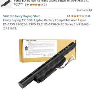 Fancy Buying AS16B5J Laptop Battery